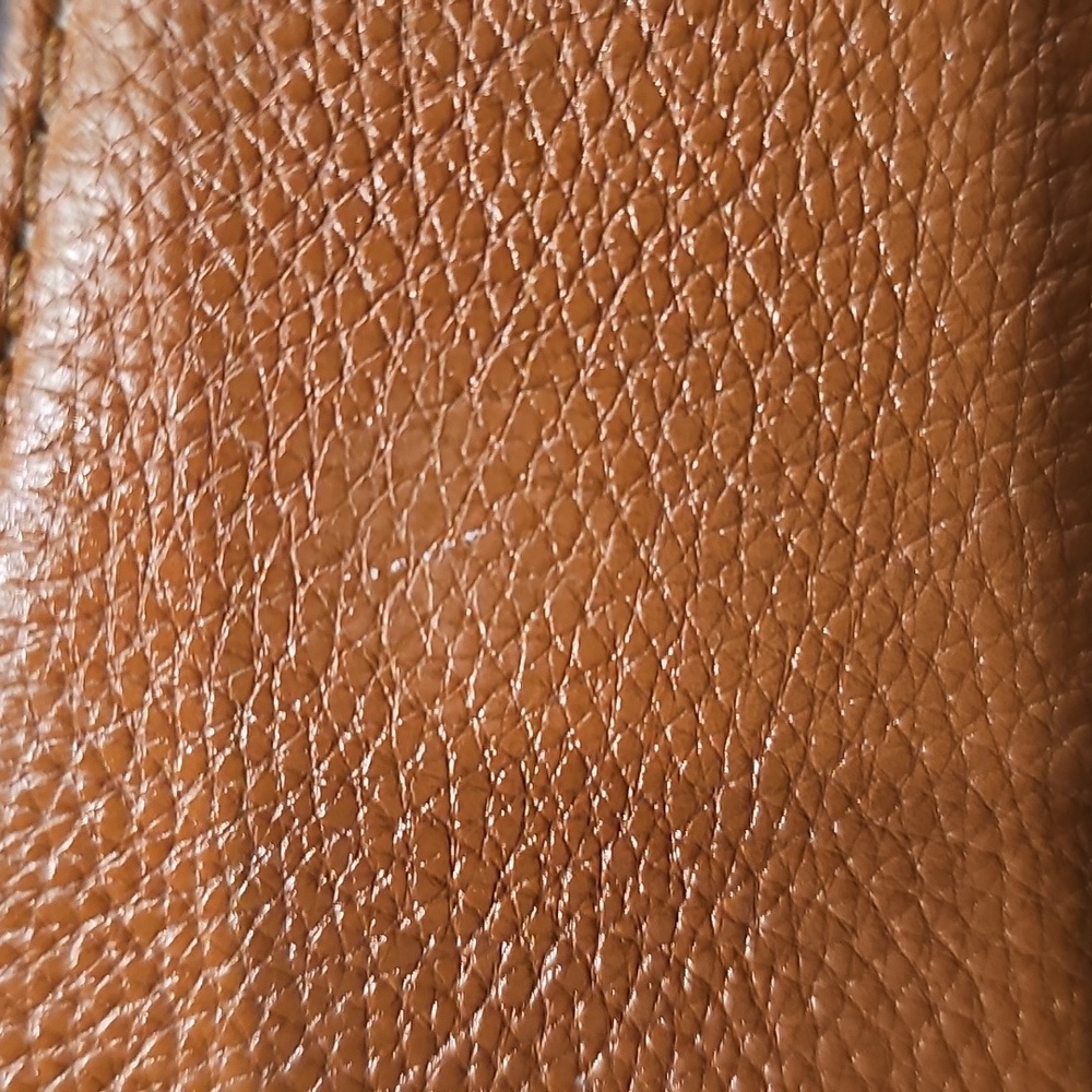 Michael Kors Sloane Leather Hobo Bag In Luggage Brown EUC - Picture 10 of 16